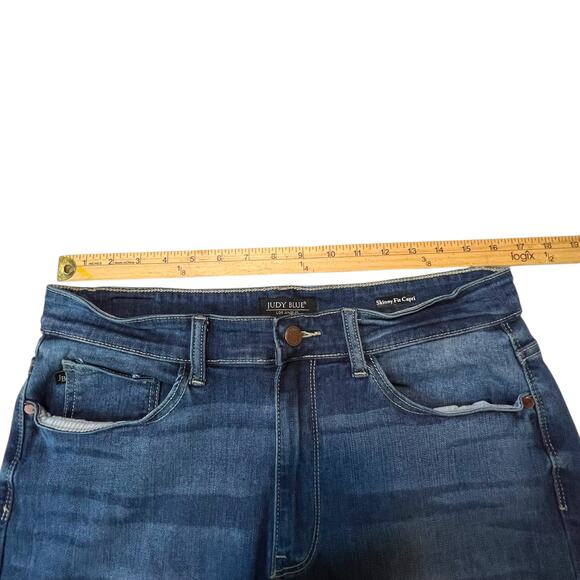 Judy Blue Size 16W Skinny Fit Capri Jeans Women’s Stretch Denim - Picture 5 of 10